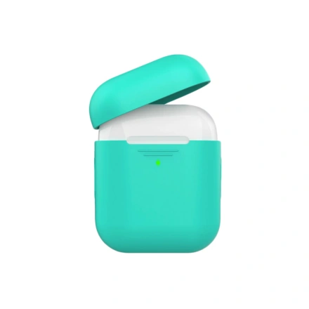 Чехол AHASTYLE дуо для Apple AirPods - Mint Green (AHA-02020-MGR)